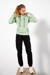 Nograd MISS NO Sweater Hoodie - Vert D'eau