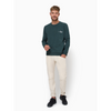 Men's L.F.W. - BOSSON Sweater 100% Organic Cotton - Forest Green