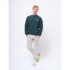 Men's L.F.W. - BOSSON Sweater 100% Organic Cotton - Forest Green