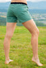 Heartbeat Classic Shorts - Mint w/Black Waist Band