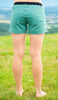 Heartbeat Classic Shorts - Mint w/Black Waist Band